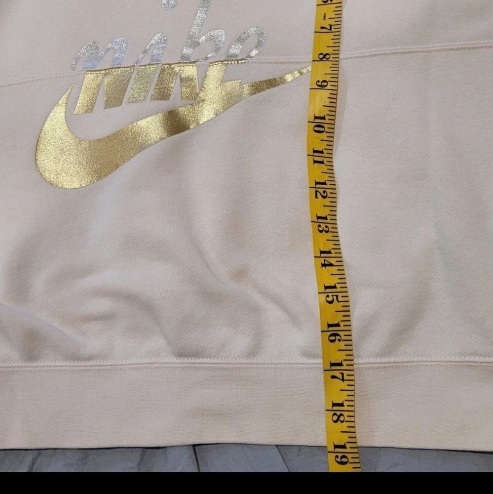 Nike‎ Clash Metallic Crop Hoodie Womens XS